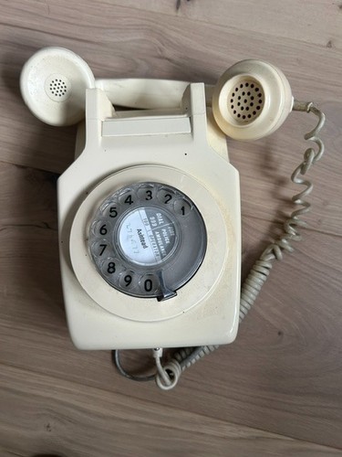 Vintage rotary dial telephone - rotary,