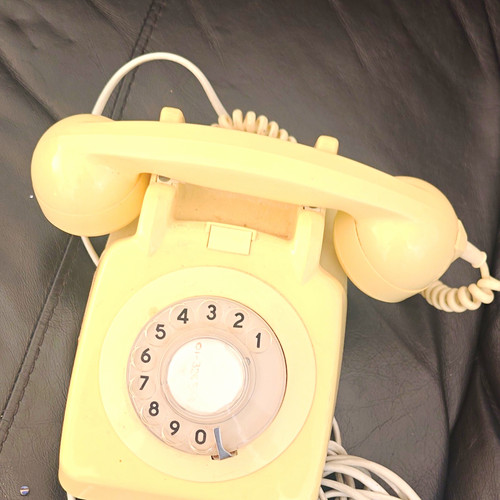 Vintage cream ivory - cream/ivory, rotary