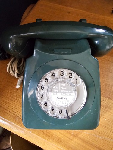 Gpo telephone rotary - gpo, vintage
