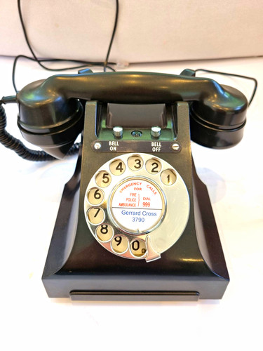 Gpo black bakelite - gpo, telephone