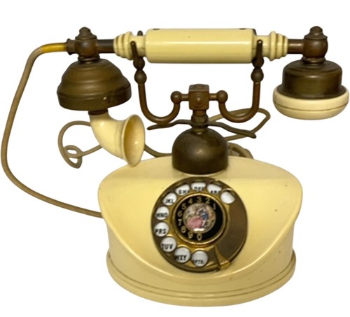 Vintage rotary dial telephone - dial,