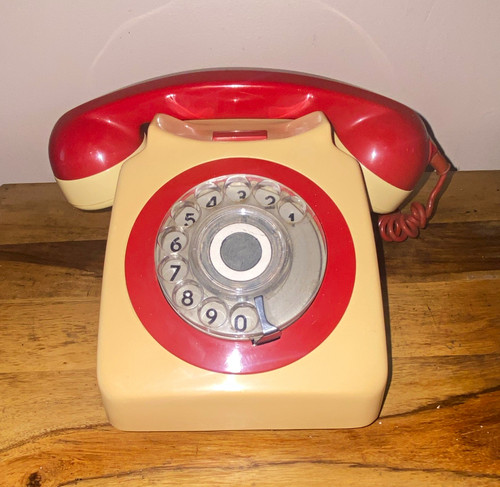 Vintage gpo 746 corded rotary - corded,