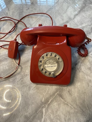 Vintage rotary dial telephone - vintage,
