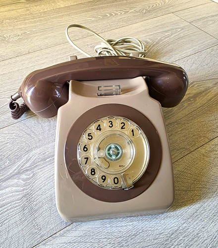 Vintage rotary dial - vintage, telephone