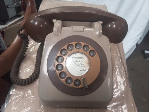 Vintage ericsson phone - vintage, gpo