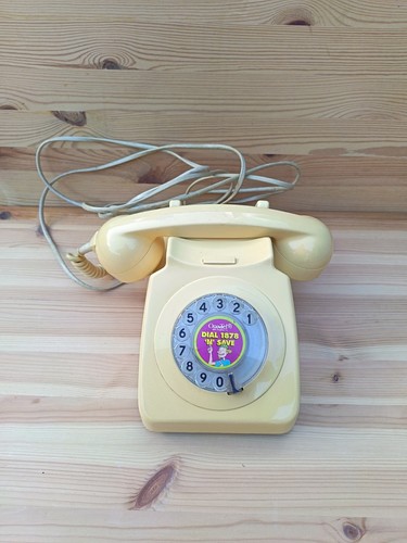 Vintage rotary dial telephone - rotary,