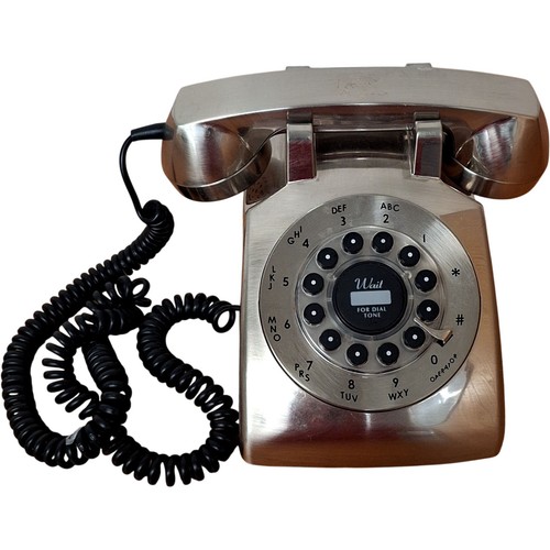 Vintage rotary dial telephone - dial,