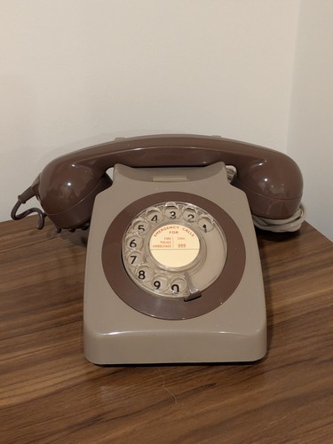 Vintage grey brown gpo 746 - vintage,