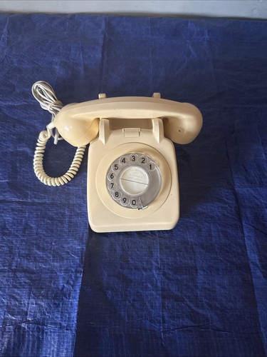 Vintage rotary dial telephone - dial,