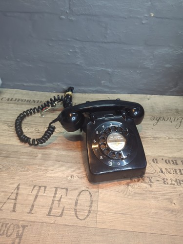 Vintage gpo black rotary - vintage,