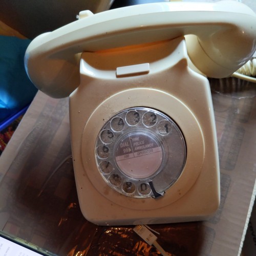 Gpo beige rotary - rotary, corded