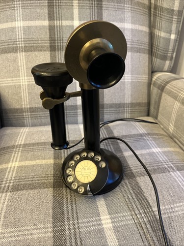 Antique bakelite telephone - bakelite,