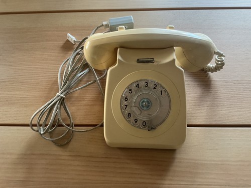Vintage rotary dial telephone - rotary,