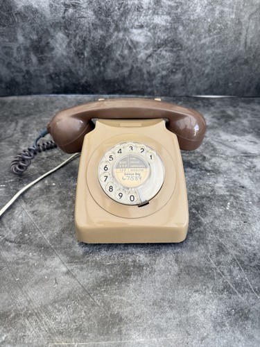 Vintage telephone ivory cream - vintage,