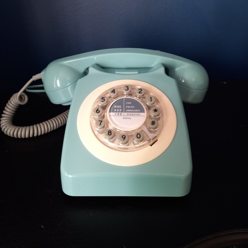 Rotary style telephone - rotary,