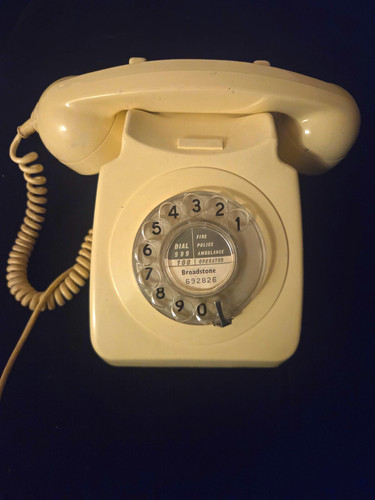 Gpo 746 cream rotary dial - 746,