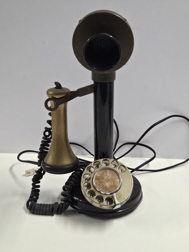 Vintage candlestick rotary - candlestick,