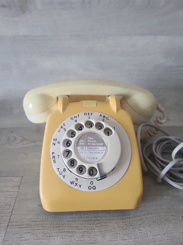 Vintage rotary dial - vintage, bell