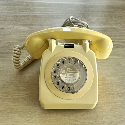 Cream gpo 706 rotary dial - gpo,